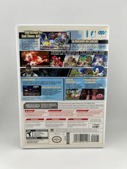 Super Smash Bros. Brawl Nintendo WII