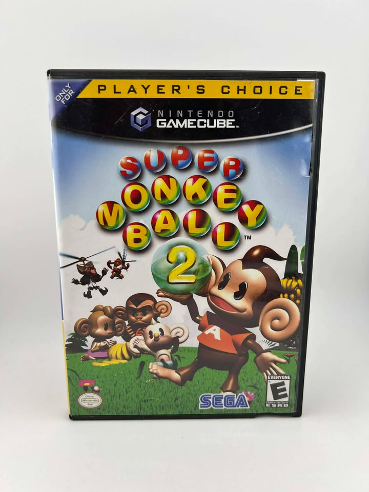 Super Monkey Ball 2 Player's Choice Nintendo Gamecube NGC