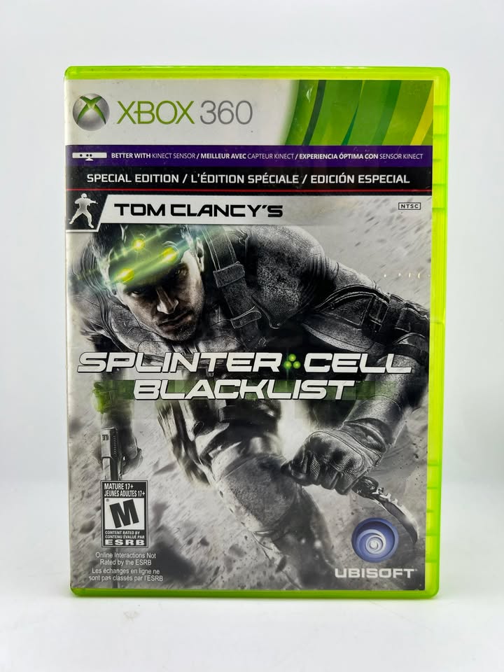Tom Clancy's Splinter Cell: Blacklist Xbox 360 X360