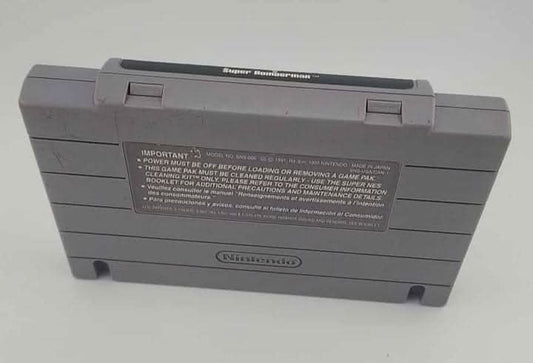 Super Bomberman Super Nintendo SNES hudson