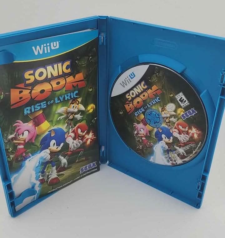 Sonic Boom: Rise of Lyric NINTENDO WIIU SEGA
