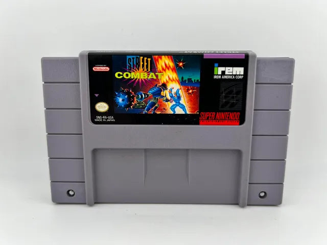 Street Combat Super Nintendo SNES