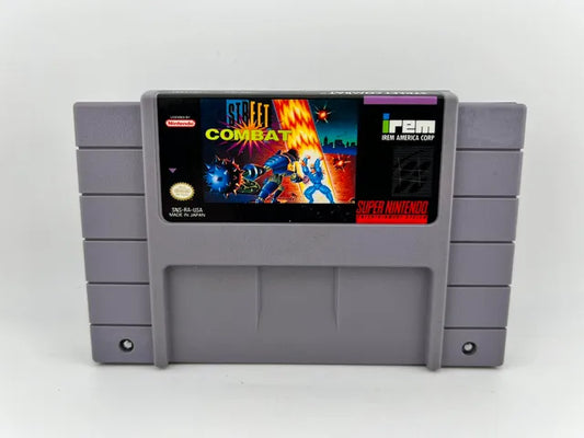 Street Combat Super Nintendo SNES