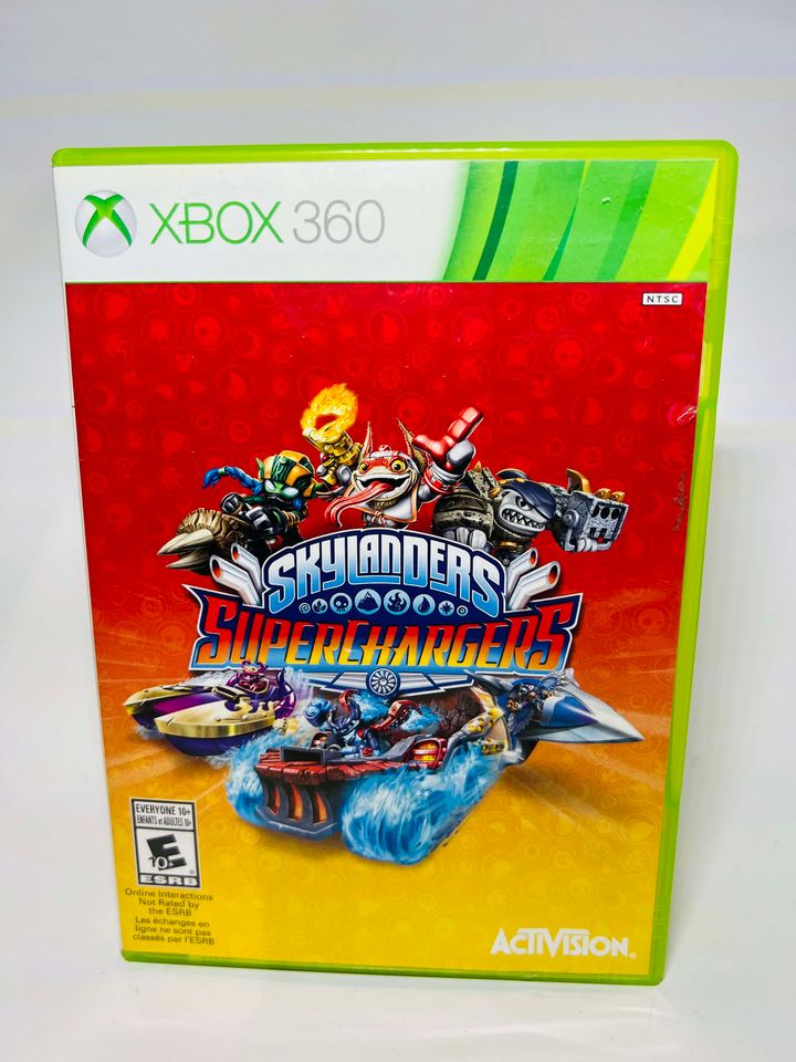 SKYLANDER'S SUPERCHARGERS XBOX 360 X360 - jeux video game-x