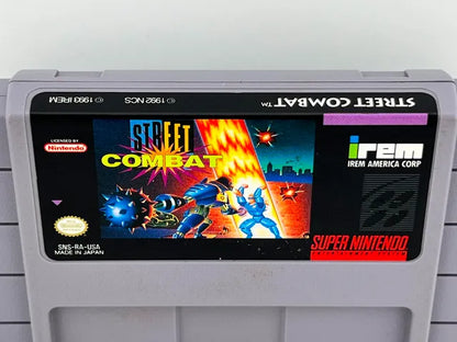 Street Combat Super Nintendo SNES