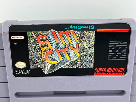SimCity Super Nintendo SNES