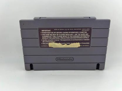 Street Combat Super Nintendo SNES