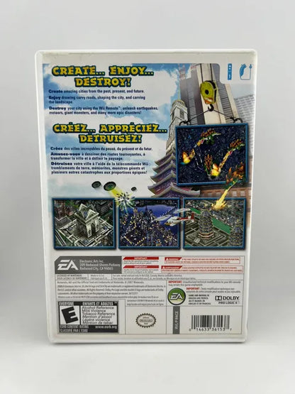SimCity Creator Nintendo WII