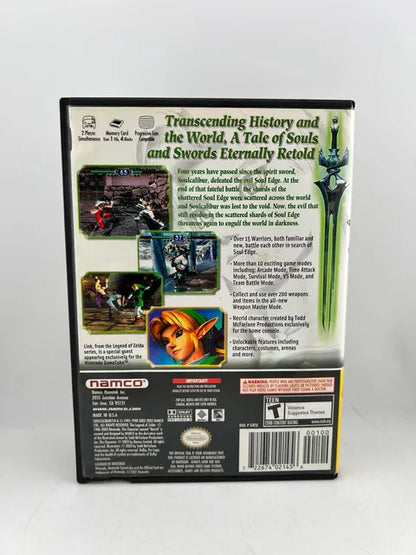Soul Calibur II 2 Players Choice Nintendo Gamecube NGC