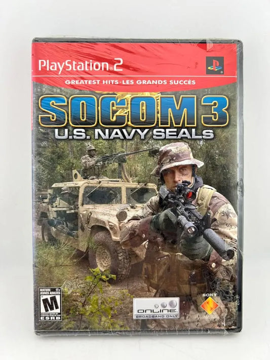 SOCOM 3 US Navy Seals Greatest Hits Playstation 2 PS2