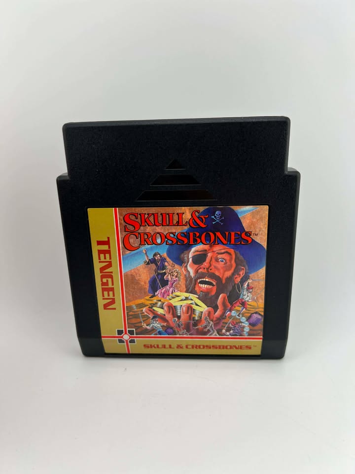 Skull and Crossbones Tengen Nintendo NES
