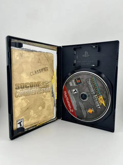SOCOM US Navy Seals Combined Assault Greatest Hits Playstation 2 PS2