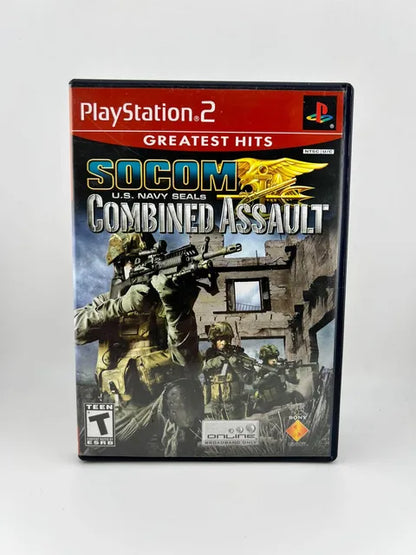 SOCOM US Navy Seals Combined Assault Greatest Hits Playstation 2 PS2