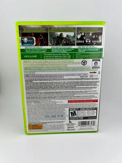 Splinter Cell: Blacklist Special Edition Xbox 360 X360