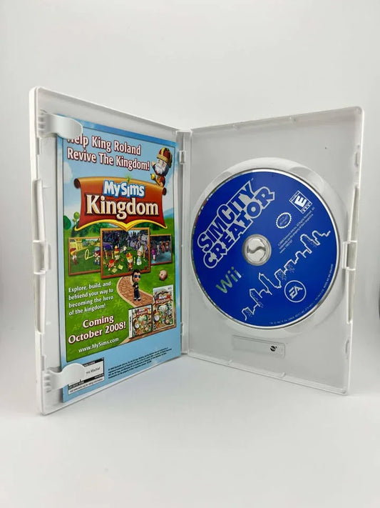 SimCity Creator Nintendo WII
