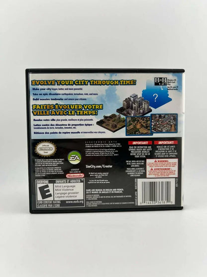SimCity Creator Nintendo DS
