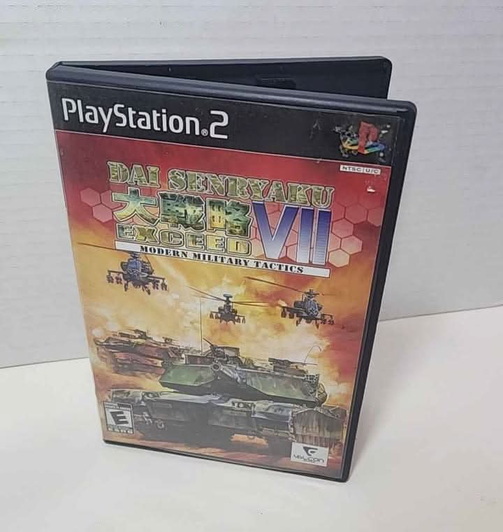 Dai Senryaku VII 7 Modern Military Tactics Playstation 2 PS2 valcon games