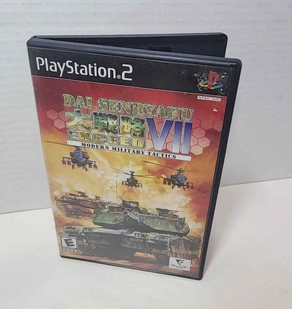 Dai Senryaku VII 7 Modern Military Tactics Playstation 2 PS2 valcon games