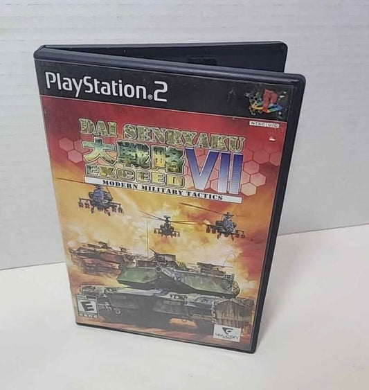 Dai Senryaku VII 7 Modern Military Tactics Playstation 2 PS2 valcon games