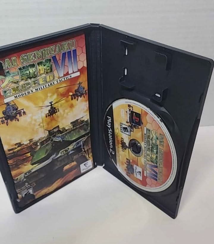 Dai Senryaku VII 7 Modern Military Tactics Playstation 2 PS2 valcon games