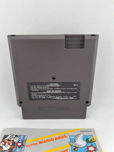 Super Mario Bros./Duck Hunt/World Class Track Meet CAN Version Nintendo Nes