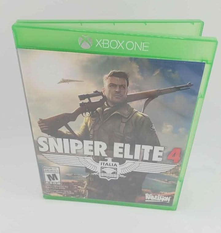 Sniper Elite 4 Xbox One XONE rebellion