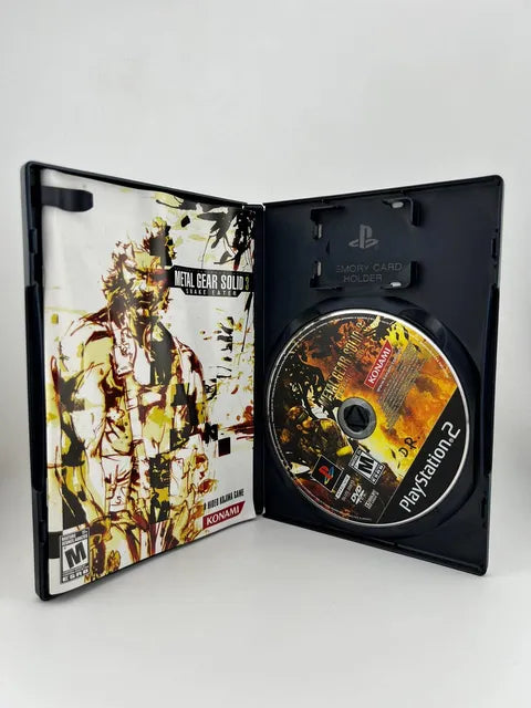 Metal Gear Solid 3 Snake Eater Playstation 2 PS2