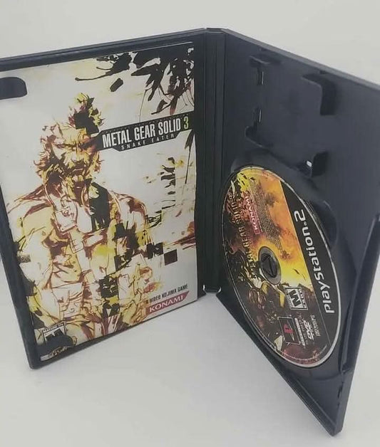 Metal Gear Solid 3 Snake Eater Playstation 2 PS2 Konami