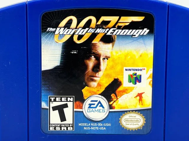 007 World Is Not Enough Nintendo 64 N64