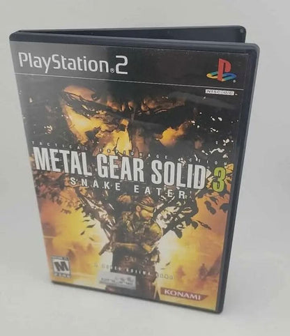 Metal Gear Solid 3 Snake Eater Playstation 2 PS2 Konami