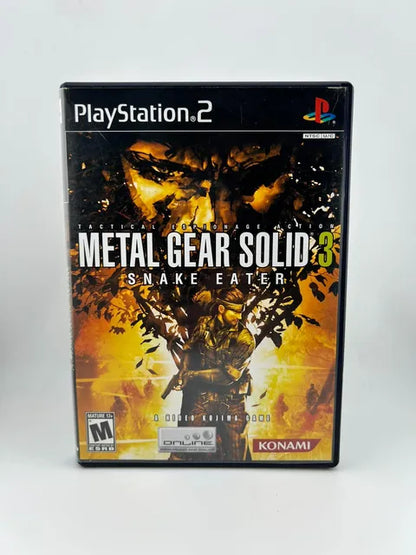 Metal Gear Solid 3 Snake Eater Playstation 2 PS2