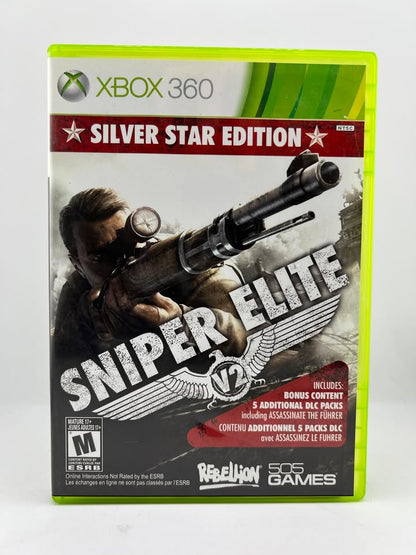 Sniper Elite V2 Silver Star Edition Xbox 360 X360