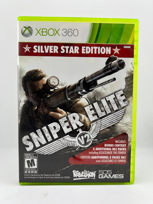 Sniper Elite V2 Silver Star Edition Xbox 360 X360