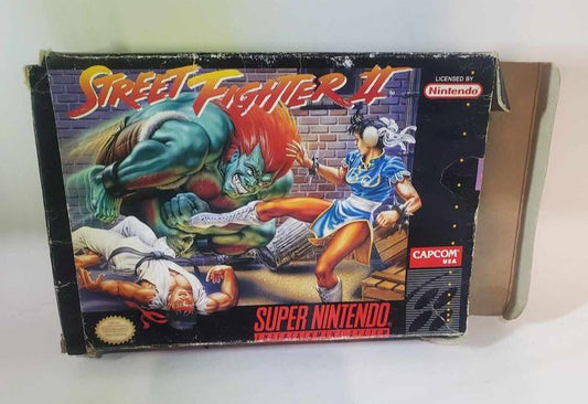 STREET FIGHTER II 2 EN BOITE SUPER NINTENDO SNES - jeux video game-x