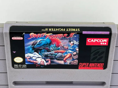 Street Fighter II 2 Super Nintendo SNES