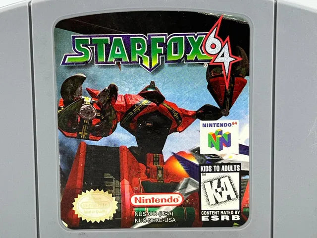 Star Fox 64 Nintendo 64 N64