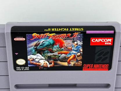 Street Fighter II 2 Super Nintendo SNES