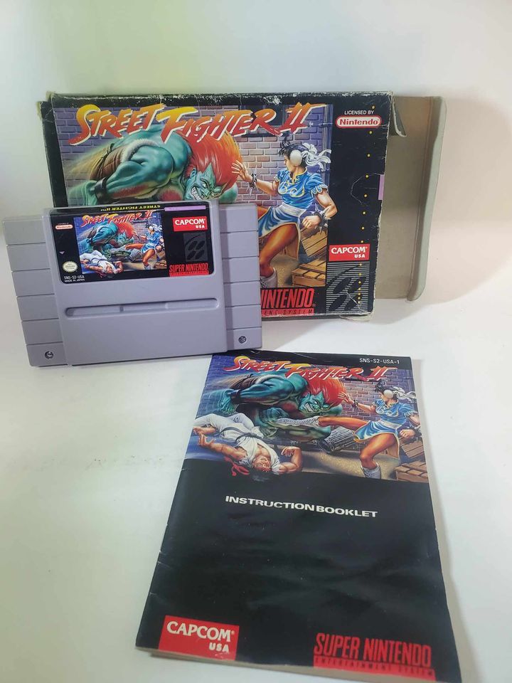 STREET FIGHTER II 2 EN BOITE SUPER NINTENDO SNES - jeux video game-x