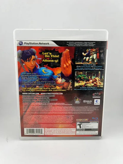 Street Fighter IV 4 Playstation 3 PS3