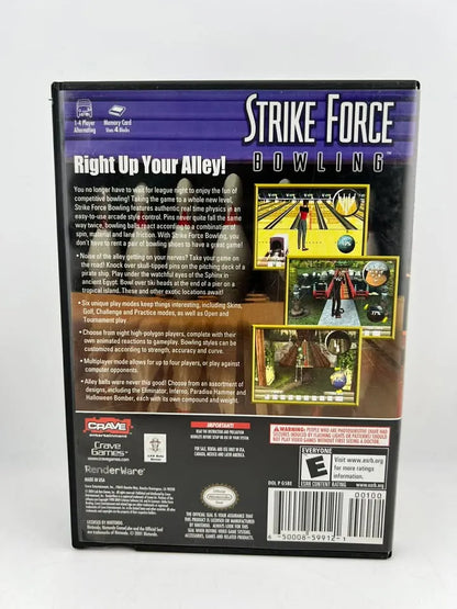 Strike Force Bowling Nintendo Gamecube NGC