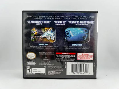 Star Wars: The Force Unleashed II 2 Nintendo DS