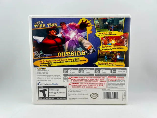 Super Street Fighter IV 4 3D Edition Nintendo 3DS