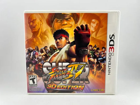 Super Street Fighter IV 4 3D Edition Nintendo 3DS