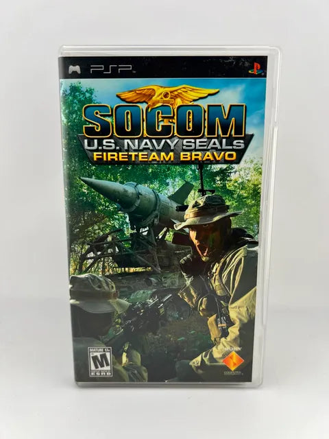 Socom Us Navy Seal Fireteam Bravo Playstation Portable PSP