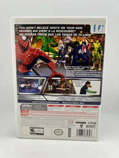Spider-Man: Friend or Foe Nintendo Wii