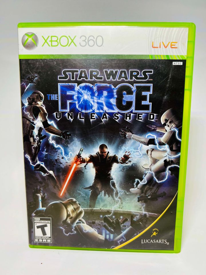 STAR WARS: THE FORCE UNLEASHED XBOX 360 X360 - jeux video game-x