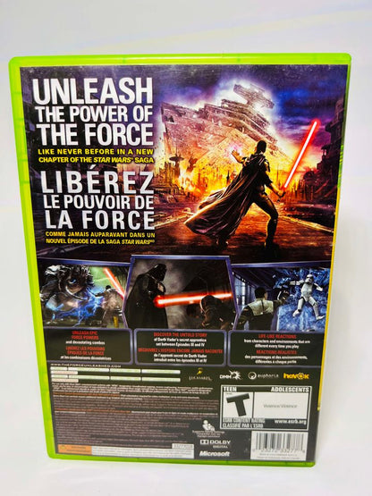 STAR WARS: THE FORCE UNLEASHED XBOX 360 X360 - jeux video game-x