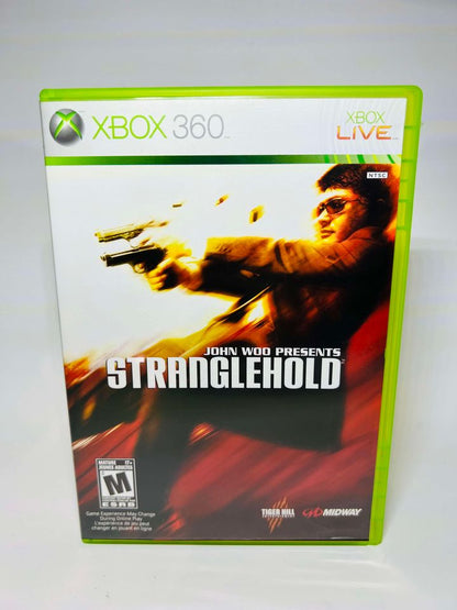 STRANGLEHOLD XBOX 360 X360 - jeux video game-x