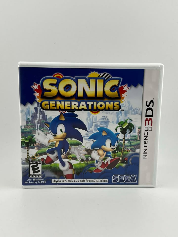 Sonic Generations Nintendo 3DS