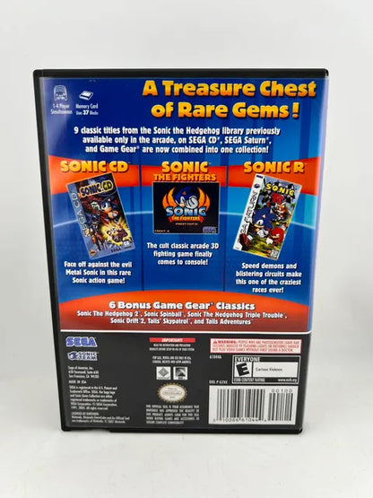 Sonic Gems Collection Nintendo Gamecube NGC